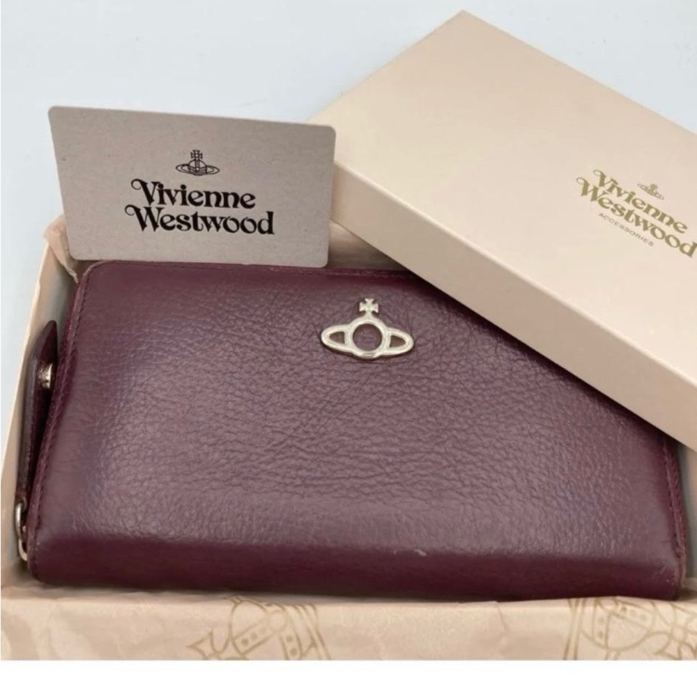100% Authentic Vivienne Westwood long wallet